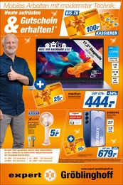expert Gröblinghoff Prospekt für Viersen mit 8 Seiten expert Gröblinghoff Prospekt für Viersen: "Mobiles Arbeiten mit modernster Technik: Heute aufrüsten & Gutschein erhalten!", 8 Seiten, 09.05.2025 - 19.05.2025