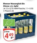 Zitrone im Angebot bei GLOBUS in Maintal Zitrone Angebote von Rhenser Wasserglück Bio bei GLOBUS Maintal für 4,49 €