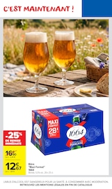 Promos Bière dans le catalogue "Carrefour market" de Carrefour Market Bière en promo dans le catalogue Carrefour Market à la page 3