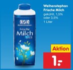 Frische Milch Angebote von Weihenstephan bei Netto Marken-Discount Bautzen für 1,00 €