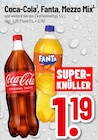 Coca-Cola oder Fanta oder Mezzo Mix Angebote von Coca-Cola bei Trinkgut Mainz für 1,19 €