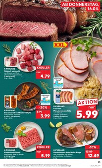 Rindfleisch im Kaufland Prospekt "KNÜLLER" mit 70 Seiten (Braunschweig)