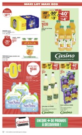Eau Minérale Angebote im Prospekt "MAXI LOT MAXI ECO" von Casino Supermarchés auf Seite 12