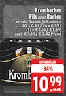 Pils oder Radler bei E center im Aachen Prospekt für 10,99 €