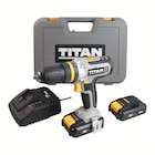 Perceuse visseuse à percussion sans fil TTI884COM 18V Li-Ion à Screwfix dans Flêtre