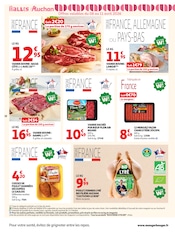 Promos Viande dans le catalogue "25 JOURS AUCHAN" de Auchan Hypermarché Viande en promo dans le catalogue Auchan Hypermarché à la page 20