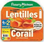 Tranches Vege Lentilles Corail - FLEURY MICHON dans le catalogue Super U