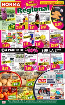 Prospectus Norma en cours, "Votre Discounter Régional", page 1 sur 12