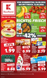 Kaufland Supermarkt Prospekt der aktuellen Woche mit 56 Seiten, gültig von 06.08.2026 bis 12.08.2026, in Namborn und Umgebung Aktueller Kaufland Supermarkt Prospekt in Namborn und Umgebung, "Hier bin ich richtig" mit 56 Seiten, 06.08.2026 - 12.08.2026