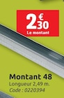 Promo Montant 48 à 2,30 € dans le catalogue LaMaison.fr à Évron