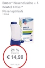 LINDA Premiumapotheke Clausthal-Zellerfeld - Nasendusche + 4 Beutel Emser Nasenspülsalz Angebot im Prospekt Nasendusche + 4 Beutel Emser Nasenspülsalz bei LINDA Premiumapotheke im Clausthal-Zellerfeld Prospekt für 14,99 €