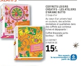 Coffrets Loisirs Créatifs - Les Ateliers d'Ariane Butto - 2 Coqs d'or en promo chez E.Leclerc Brest à 15,95 €