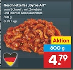 Geschnetzeltes 'Gyros Art' im Angebot bei Netto Marken-Discount in Koblenz Geschnetzeltes 'Gyros Art' Angebote bei Netto Marken-Discount Koblenz für 4,79 €