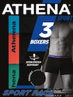 Boxers homme "Pack sport" - ATHENA en promo chez Carrefour Mulhouse à 11,99 €