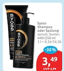 Shampoo von Syoss für 3,49 € bei budni im Angebot Shampoo von Syoss im aktuellen budni Prospekt