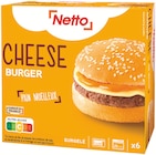 Cheese burger surgelés x6 - NETTO en promo chez Netto Yerres à 4,69 €