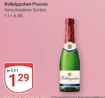Piccolo Angebote von Rotkäppchen bei GLOBUS St. Ingbert für 1,29 €
