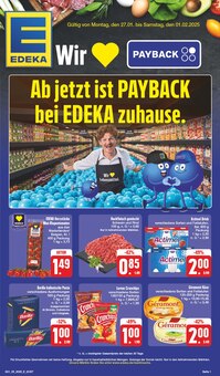 Aktueller EDEKA Prospekt "Wir lieben Lebensmittel!" Seite 1 von 28 Seiten