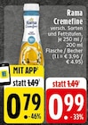 Aktuelle Rama Angebote bei E center in Duisburg Aktuelles Cremefine Angebot bei E center in Duisburg ab 0,79 €