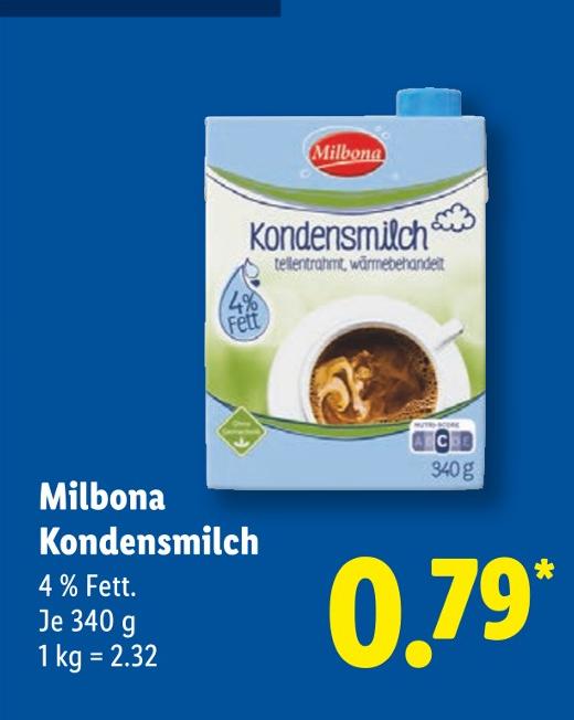 Kondensmilch