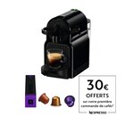 Machine à café Inissia noir Nespresso - DELONGHI - Carrefour à Ivry-sur-Seine Machine à café Inissia noir Nespresso - DELONGHI en promo chez Carrefour Ivry-sur-Seine à 79,99 €