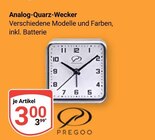 Aktuelle Wecker Angebote bei GLOBUS in Krefeld Aktuelles Analog-Quarz-Wecker Angebot bei GLOBUS in Krefeld ab 3,00 €
