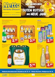 Netto Marken-Discount Prospekt für Gießen: "DER ORT, AN DEM DU IMMER AUSGEZEICHNETE PREISE FINDEST.", 6 Seiten, 30.12.2024 - 04.01.2025