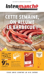 Prospectus Intermarché Super à Auzécourt, "CETTE SEMAINE, ON ALLUME LE BARBECUE !", 8 pages, 11/08/2026 - 16/08/2026