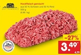 Hackfleisch gemischt von Gut Ponholz für 3,49 € bei Netto Marken-Discount im Angebot Hackfleisch gemischt von Gut Ponholz im aktuellen Netto Marken-Discount Prospekt