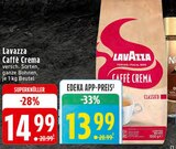 Caffè Crema im Angebot bei EDEKA in Hückelhoven Caffè Crema Angebote von Lavazza bei EDEKA Hückelhoven für 13,99 €