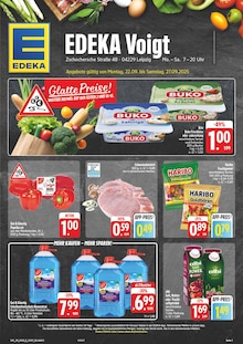 Aktueller EDEKA Prospekt "Wir lieben Lebensmittel!" Seite 1 von 28 Seiten für Leipzig