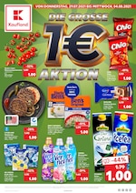 Kaufland Prospekt für Lübben mit 52 Seiten Kaufland Prospekt für Lübben: "DIE GROSSE 1€ AKTION", 52 Seiten, 29.07.2021 - 04.08.2021