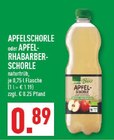 Aktuelle Rhabarber Angebote bei Marktkauf in Düsseldorf Aktuelles Apfelschorle Angebot bei Marktkauf in Düsseldorf ab 0,89 €
