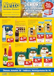 Coca Cola im Netto Marken-Discount Prospekt in Heilbronn Aktueller Netto Marken-Discount Prospekt mit Coca Cola, "DER ORT, AN DEM DU IMMER AUSGEZEICHNETE PREISE FINDEST.", Seite 1