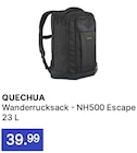 Wanderrucksack NH500 Escape Angebote von QUECHUA bei Decathlon Mannheim für 39,99 €