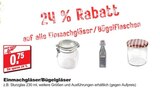 Einmachgläser im Angebot bei bauSpezi in Erlangen Einmachgläser Angebote bei bauSpezi Erlangen für 0,75 €