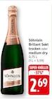 Brillant Sekt trocken oder medium dry bei EDEKA im Schwäbisch Hall Prospekt für 2,69 €