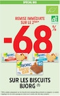 Promo -68% remise immédiate sur le 2ème sur les biscuits Bjorg à  dans le catalogue Intermarché à Lessay