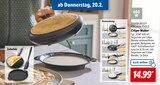 Crêpe-Maker Angebote von SILVERCREST KITCHEN TOOLS bei Lidl Dreieich für 14,99 €