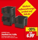 Stapelkorb-Set, 3-teilig von LIVARNO home für 6,99 € bei Lidl im Angebot Stapelkorb-Set, 3-teilig von LIVARNO home im aktuellen Lidl Prospekt