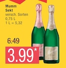 Sekt von Mumm im aktuellen Marktkauf Prospekt für 3,99 €