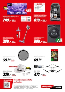 Waschmaschine im MediaMarkt Saturn Prospekt "Black Week? YO!" mit 20 Seiten (Wismar)