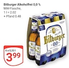 Aktuelle Bitburger Angebote bei GLOBUS in Frechen Aktuelles Alkoholfrei 0,0 % Angebot bei GLOBUS in Frechen ab 3,99 €