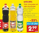 Aktuelles Cola, Limonaden mit oder ohne Zucker Angebot bei Netto Marken-Discount in Remscheid ab 0,65 €