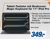 Tablet-Tastatur mit Bookcover Magic Keyboard für 11" iPad Pro Angebote von Apple bei expert Düsseldorf für 349,00 €