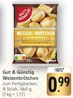 Weizenbrötchen Angebote von Gut & Günstig bei EDEKA Koblenz für 0,99 €