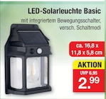 LED-Solarleuchte Basic Angebote bei Zimmermann Emden für 2,99 €