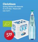 Mineralwasser Angebote von Christinen bei Trink und Spare Leverkusen für 5,99 €