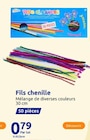 Fils chenille dans le catalogue Action