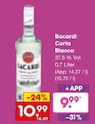 Carta Blanca Angebote von Bacardi bei Netto Marken-Discount Mettmann für 9,99 €